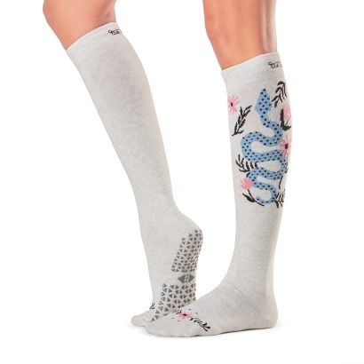 Jane Knee High Grip Socks