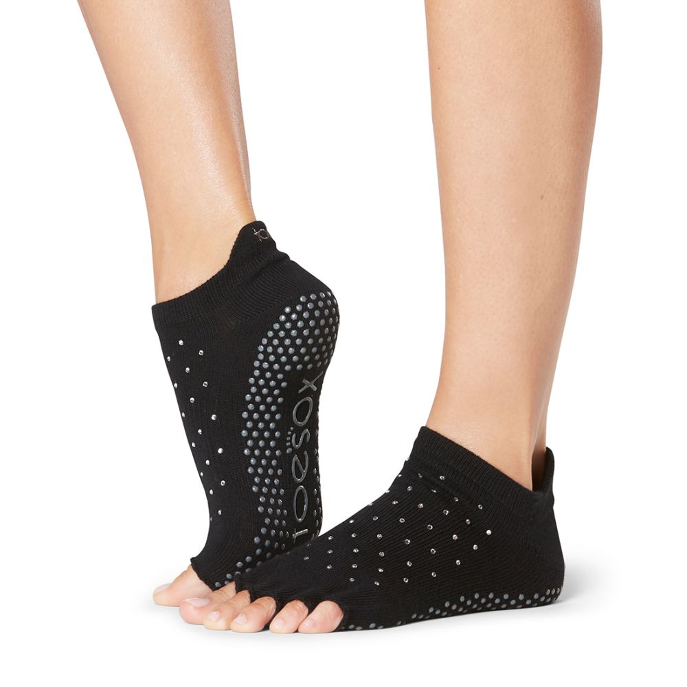 Low Rise Half Toe Grip Socks